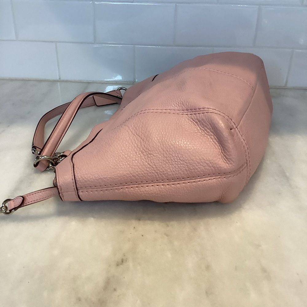 Coach Bag Purse Handbag Leather Pocketbook Lexy Crossbody Pebbled Shoulder Pink - Picture 9 of 13